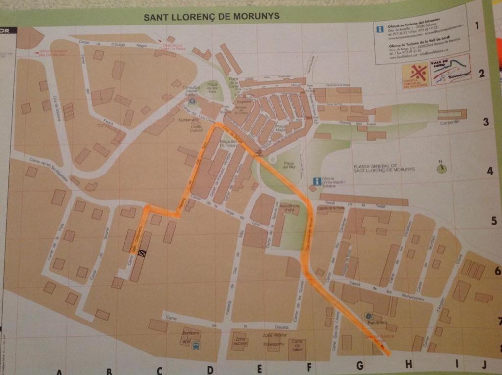 Can Lladoner Sant Llorenc de Morunys Extérieur photo